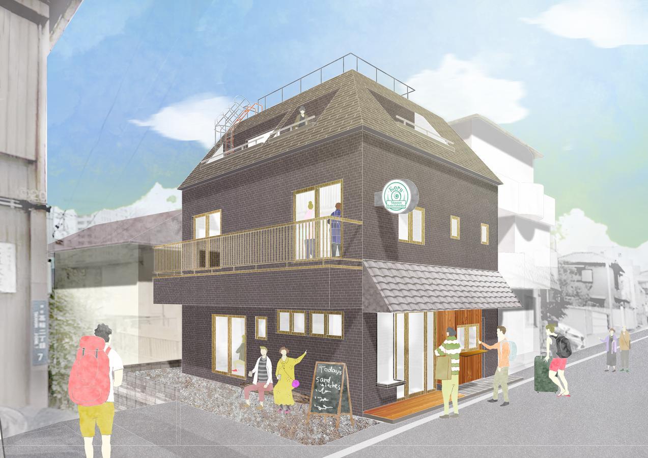 Koru Takanawa Gateway Hostel, Cafe&Bar Токио Экстерьер фото